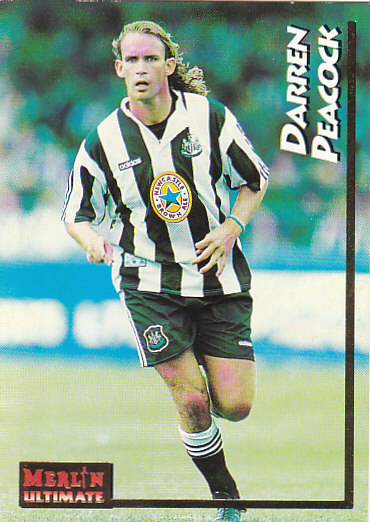 Darren Peacock Newcastle United 1995/96 Merlin Ultimate #151